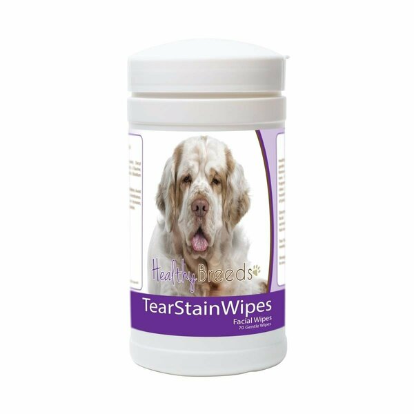 Pamperedpets Clumber Spaniel Tear Stain Wipes PA3491783